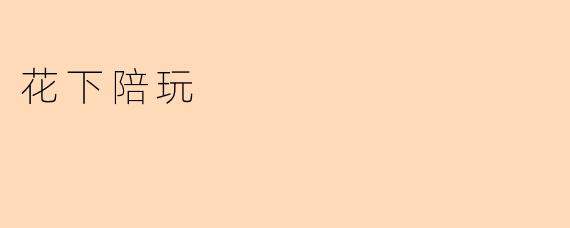花下陪玩