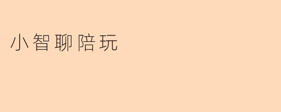 小智聊陪玩
