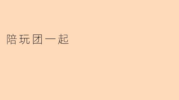陪玩团一起