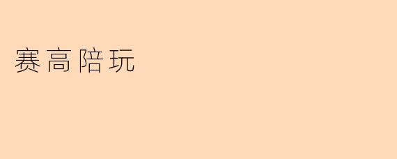 什么是“赛高陪玩”?它和其他陪玩服务有什么区别?