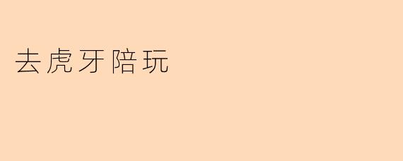 去虎牙陪玩