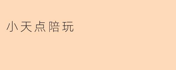 小天点陪玩