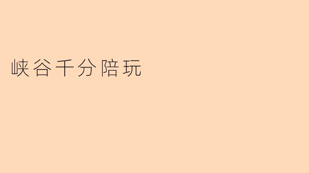 《峡谷千分陪玩：当游戏成为职业，技术与服务如何双赢？》