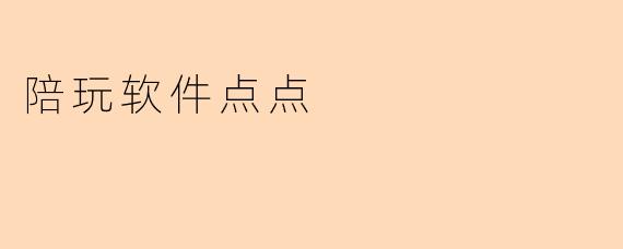 陪玩软件点点