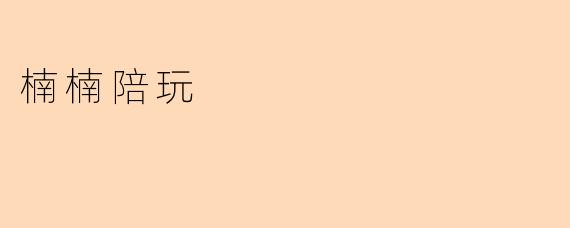 楠楠陪玩